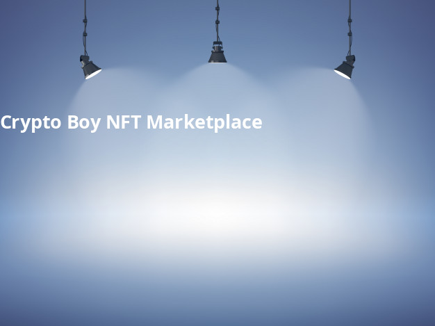 Crypto Boy NFT Marketplace
