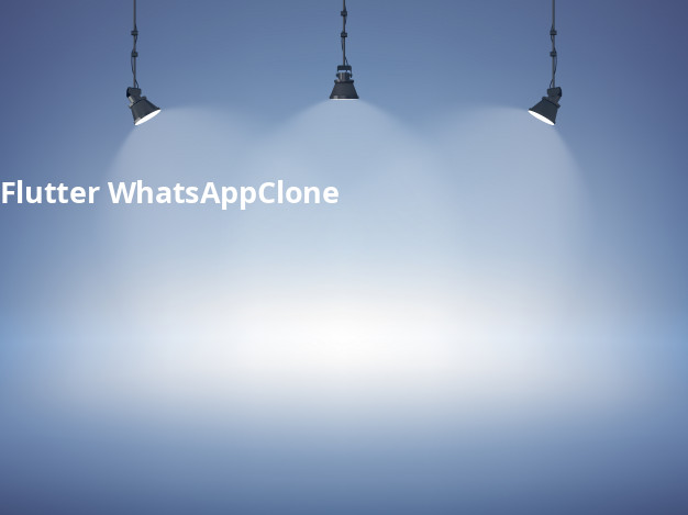 Flutter WhatsAppClone