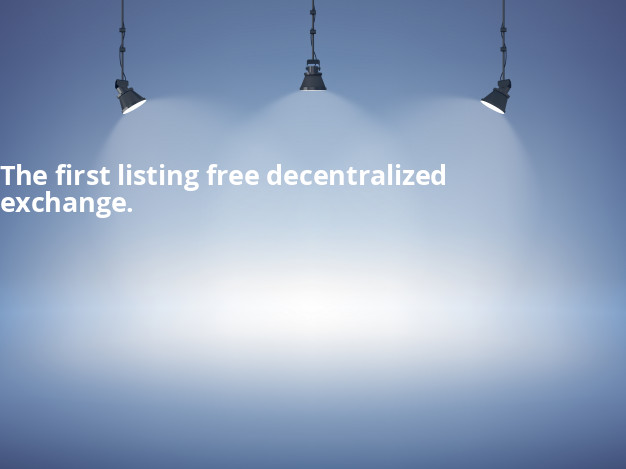 Decentralized exchange.