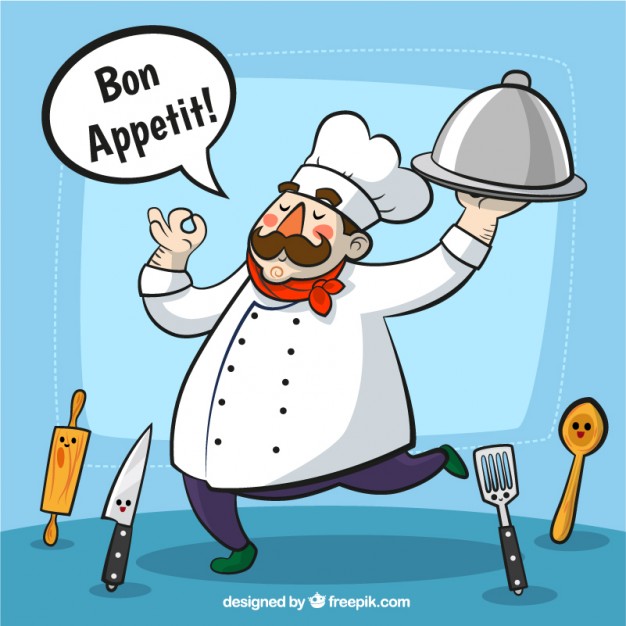 Chef illustration  Vector |  Download