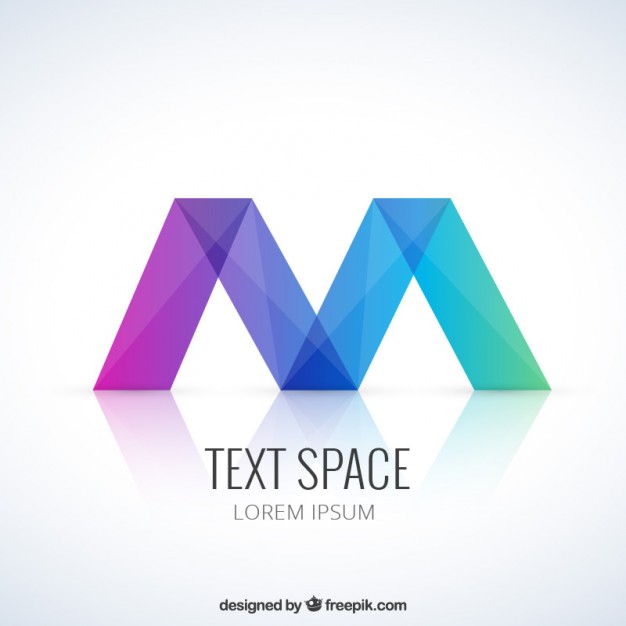 Colorful abstract logo  Vector |  Download