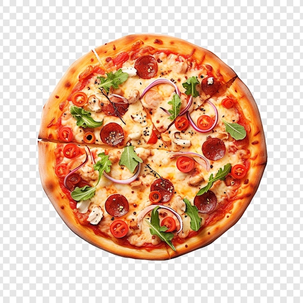PSD | Pictou county pizza isolated on transparent background