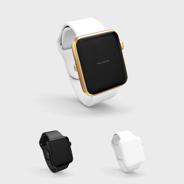 Realistic smartwatch mock up  PSD file |  Download