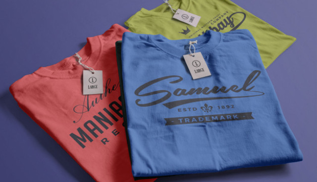 Color tshirt mockup |  PSD File